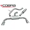 VW Golf MK7 GTI (5G) 2012-  Cobra Sport / Cat Back Exhaust (Resonated)
