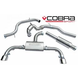 Escape turbo-back Cobra Sport Volkswagen Golf 7 GTI 2.0L TSI (2012-2017)