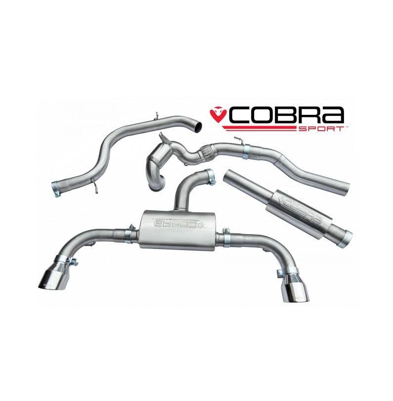 VW Golf MK7 GTI (5G) 2012- / Turbo Back Exhaust (With Sports Catalyst & Resonated) VW Golf MK7 GTI (5G) 2012- / Turbo Back Exhaust (With Sports Catalyst & Resonated)