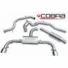 VW Golf MK7 GTI (5G) 2012-  / Turbo Back Exhaust (With Sports Catalyst & Resonated)