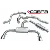 VW Golf MK7 GTI (5G) 2012-  / Turbo Back Exhaust (With Sports Catalyst & Resonated)