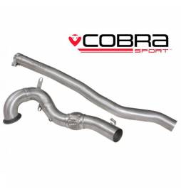 VW Golf MK7 R (5G) 2013- Valved / Front Pipe / De-Cat