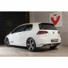 VW Golf MK7 R (5G) 2013- Valved / Cat Back Exhaust (Valved / Resonated)