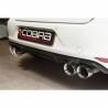 VW Golf MK7 R (5G) 2013- Valved / Cat Back Exhaust (Valved / Resonated)