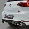 VW Golf MK7 R (5G) 2013- Valved / Cat Back Exhaust (Valved / Resonated)
