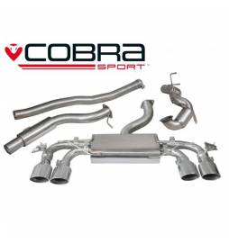 VW Golf MK7 R (5G) 2013- Valved / Turbo Back Exhaust (Valved / Sports Cat / Resonator)