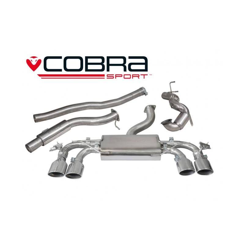 VW Golf MK7 R (5G) 2013- Valved / Turbo Back Exhaust (Valved / Sports Cat / Resonator)