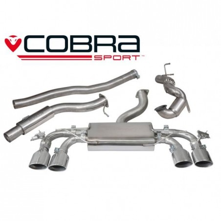 VW Golf MK7 R (5G) 2013- Valved / Turbo Back Exhaust (Valved / Sports Cat / Resonator)