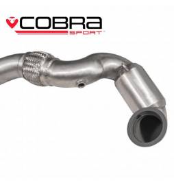 VW Golf MK7 R (5G) 2013- Non-Valved / Front Pipe / Sports Catalyst