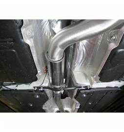 VW Golf MK7 R (5G) 2013- Non-Valved / Cat Back Exhaust (Resonated / Non-Valved)