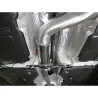 VW Golf MK7 R (5G) 2013- Non-Valved / Cat Back Exhaust (Resonated / Non-Valved)