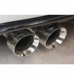 VW Golf MK7 R (5G) 2013- Non-Valved / Cat Back Exhaust (Resonated / Non-Valved)