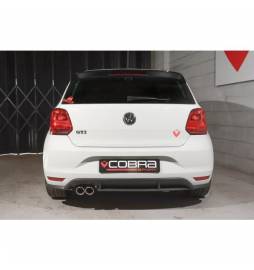 VW Polo GTI 1.8 TSI (2015-) / Cat Back Exhaust (Non-Resonated)