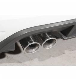 VW Polo GTI 1.8 TSI (2015-) / Cat Back Exhaust (Non-Resonated)