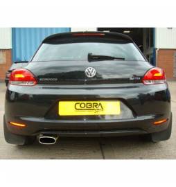 VW Scirocco GT 2.0 TDI 2008-13 / Cat Back Exhaust