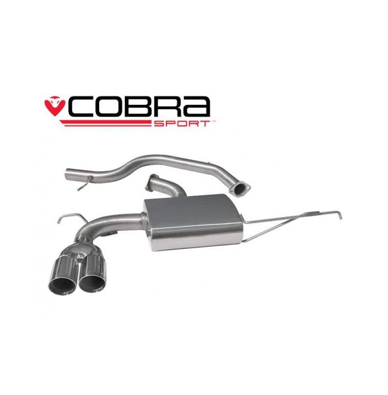 VW Scirocco GT 2.0 TSI 2008-13 / Cat Back Exhaust VW Scirocco GT 2.0 TSI 2008-13 / Cat Back Exhaust