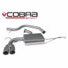 VW Scirocco GT 2.0 TSI 2008-13 / Cat Back Exhaust