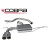 VW Scirocco GT 2.0 TSI 2008-13 / Cat Back Exhaust