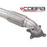 VW Scirocco R 2009-16  / Front Pipe & De-Cat Exhaust