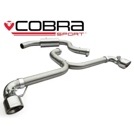 VW Scirocco R 2009-16 / Cat Back Exhaust - Venom Range
