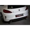 VW Scirocco R 2009-16 / Cat Back Exhaust (Resonated)