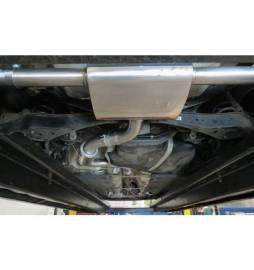 VW Scirocco R 2009-16 / Cat Back Exhaust (Resonated)