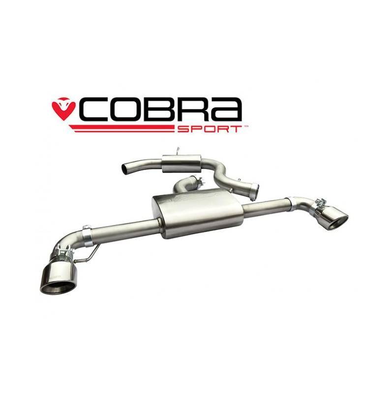 VW Scirocco R 2009-16 / Cat Back Exhaust (Resonated) VW Scirocco R 2009-16 / Cat Back Exhaust (Resonated)