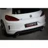 VW Scirocco R 2009-16 / Turbo Back Exhaust - Venom Range (With Sports Catalyst)