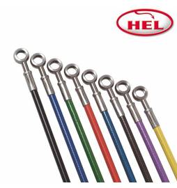 BMW Serie 3 E36 4 cilindros con 4 líneas de freno 1991-2000. Set de latiguillos de freno metálicos flexibles HEL