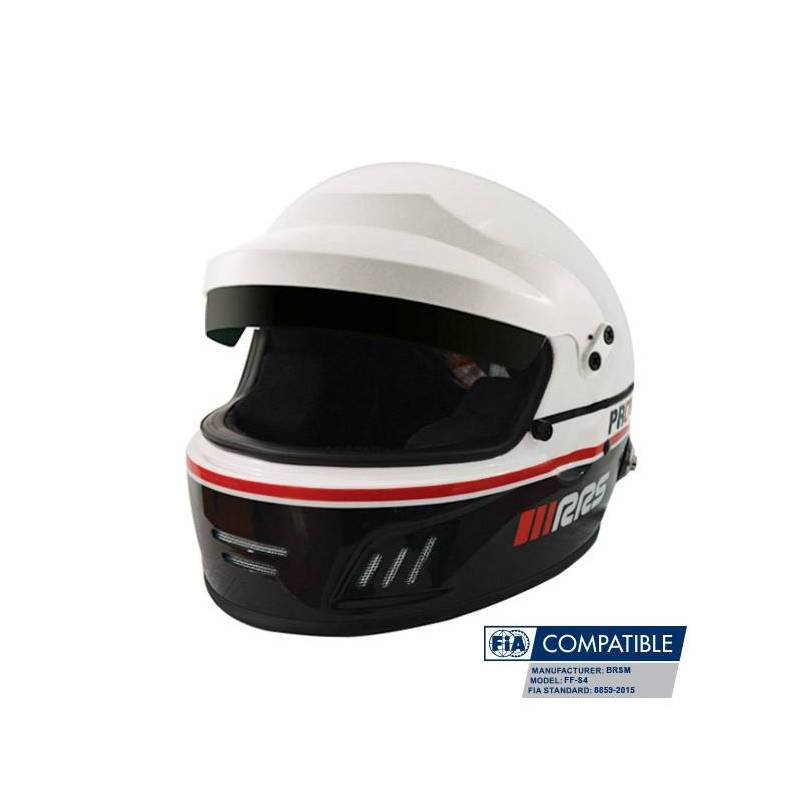 Casco automovilismo FIA Full face helmet Protect Rally RRS FIA 8859-2015 SNELL SA2020 - Black