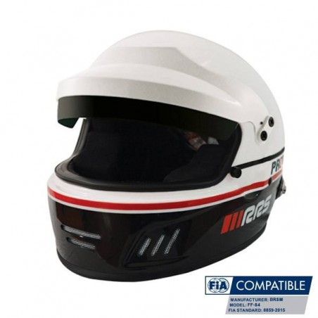 Casco automovilismo FIA Full face helmet Protect Rally RRS FIA 8859-2015 SNELL SA2020 - Black
