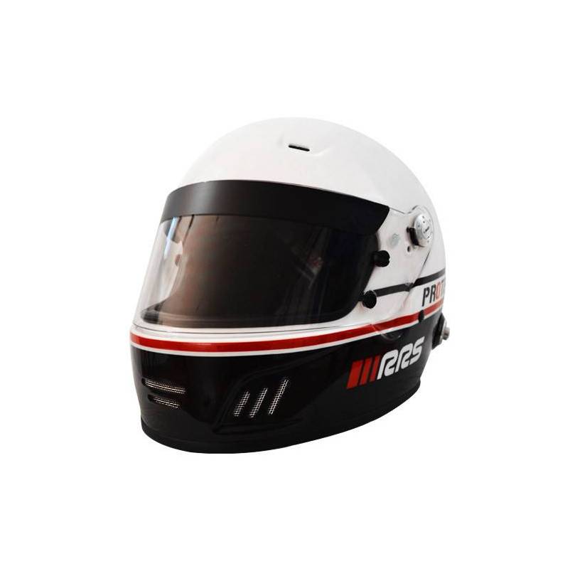 Casco automovilismo FIA HANS PROTECT Full face CIRCUIT RRS FIA 8859-2015 SNELL SA2020 - Black