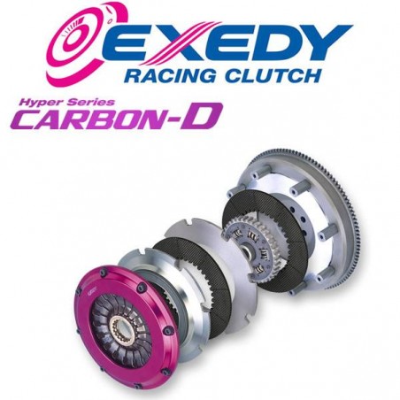 Kit embrague Exedy Stage 4 Hyper Carbon-D Twin Mitsubishi Lancer EVO X CZ4A