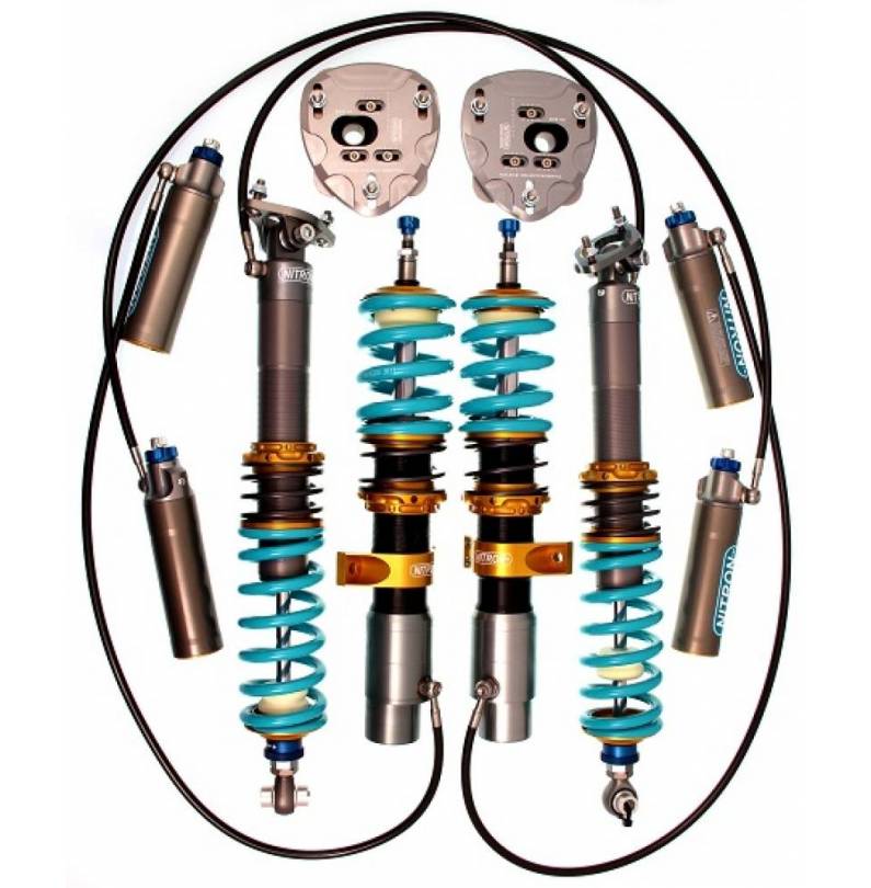 BMW Serie 3 E46 M3 Suspensiones High Performance Nitron Racing Shocks NTR R3 System 3 way