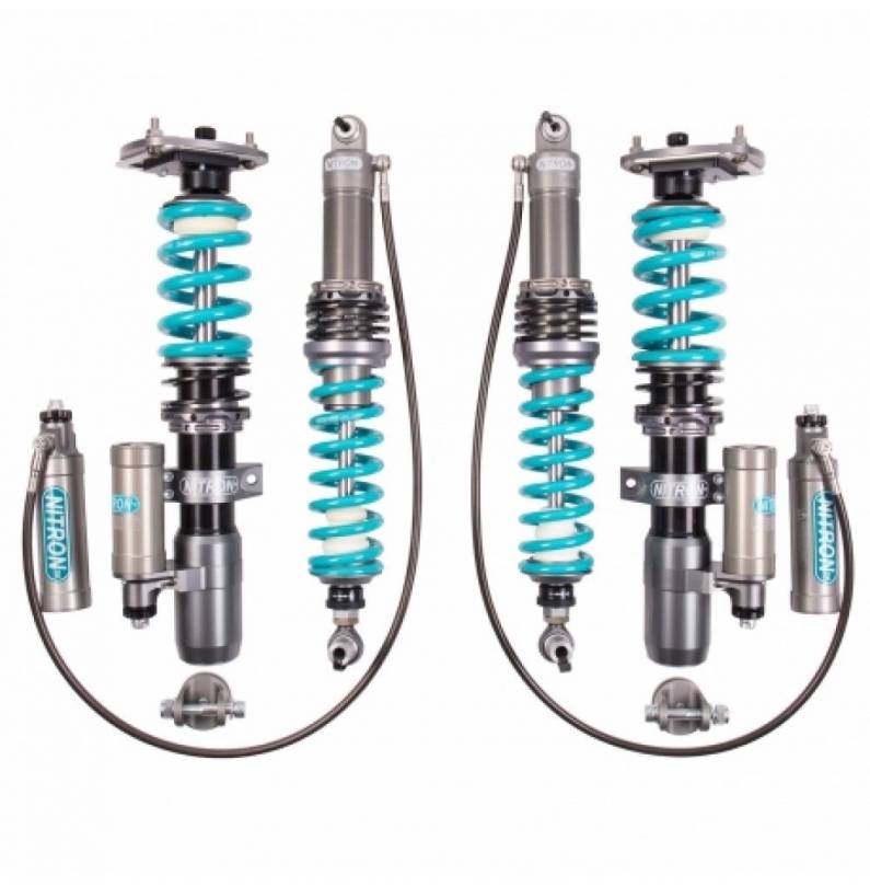 BMW Serie 1 E81/82/87 no M1 Suspensiones High Performance Nitron Racing Shocks NTR R3 System 3 way