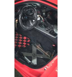 Set 2 Fijaciones asiento Nisuba Hyperlow Mazda RX7 FD (Piloto y copiloto)