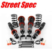 Suspensiones Street Spec. Dodge Charger. Suspensiones ajustables de cuerpo roscado con especificaciones street, para una conducción diaria en carretera, ajustes suaves para priorizar el confort de marcha