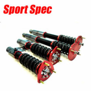 Suspensiones Sport Spec. BMW Serie 2 G42. Suspensiones ajustables de cuerpo roscado con especificaciones sport, ajuste de altura y dureza del amortiguador con válvulas de click para uso fast road y tandas ocasionales