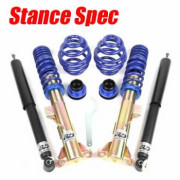 Suspensiones Stance Spec Renault Clio II. Suspensiones con especificaciones street para uso prioritario en calle, kits muelles, amortiguadores sport, sport kits muelle y amortiguador y sets de cuerpo roscado