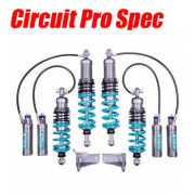 Suspensiones Circuit PRO Spec. BMW Serie 3 E36. Suspensiones de carreras con especificaciones para carreras avanzadas y competición en circuitos, ajustes de varias vias. Idóneas para carreras pro en circuitos y track days avanzados