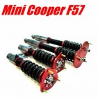 Suspensiones específicas para Mini Cooper F57 Cabrío. Suspensiones con especificaciones street, sport, track, drift, circuit