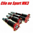 Suspensions Renault Clio MK3 no Sport. Suspensions Street, Sport, Track, Drift, Drag, Circuit, Rally, competition,