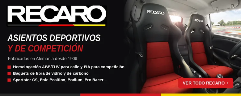 Asientos Recaro y sus fijaciones