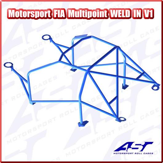 AST ROLL CAGE MOTORSPORT FIA MULTIPOINT WELD IN V1