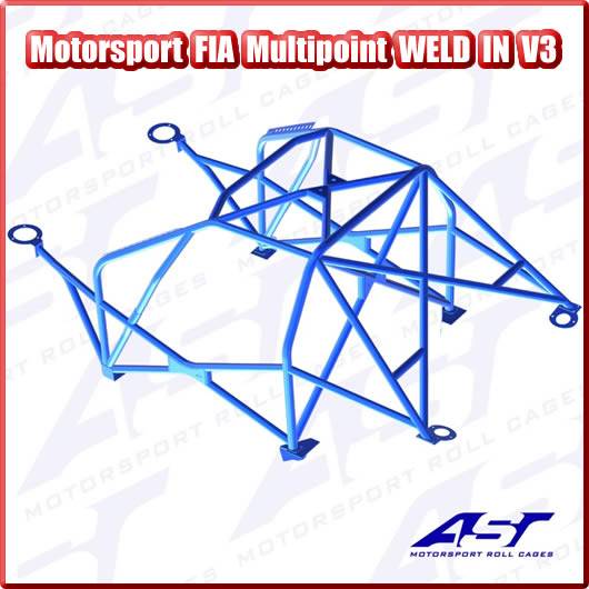 AST ROLL CAGE MOTORSPORT FIA MULTIPOINT WELD IN V3