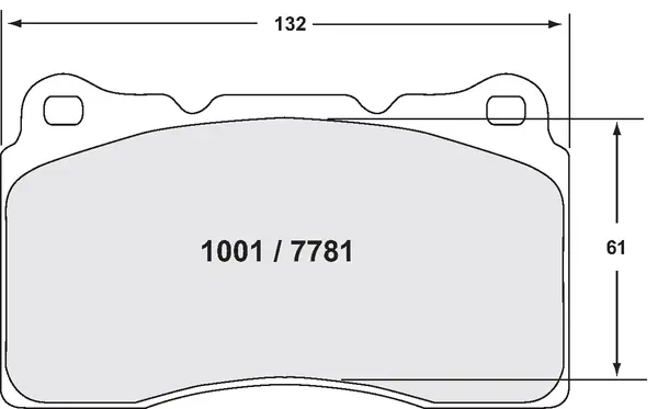 Pastillas de freno PFC Z-Rated de calle y tandas eje delantero para Subaru Impreza WRX STI GD/GG (2001-2007, pinzas Brembo)