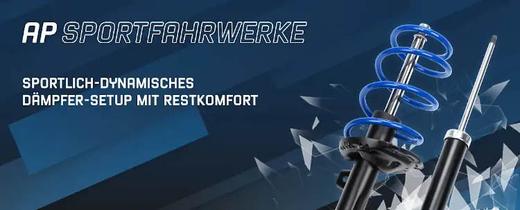 Volkswagen New Beetle (9C)  01/98- motor 1.4, 1.6, 1.8T, 1.9TDi AP Sportfahrwerke Kit Suspensiones sport -40/30 mmwidth=