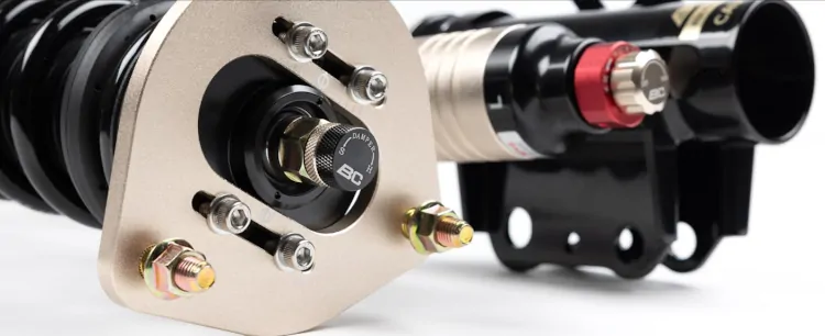 Audi RS4 B9 Avant AWD (STRUT 48.5 MM) (W DRC) B9 18-24 Suspensiones ajustables 3 vías BC Racing Serie ZX con depósitos