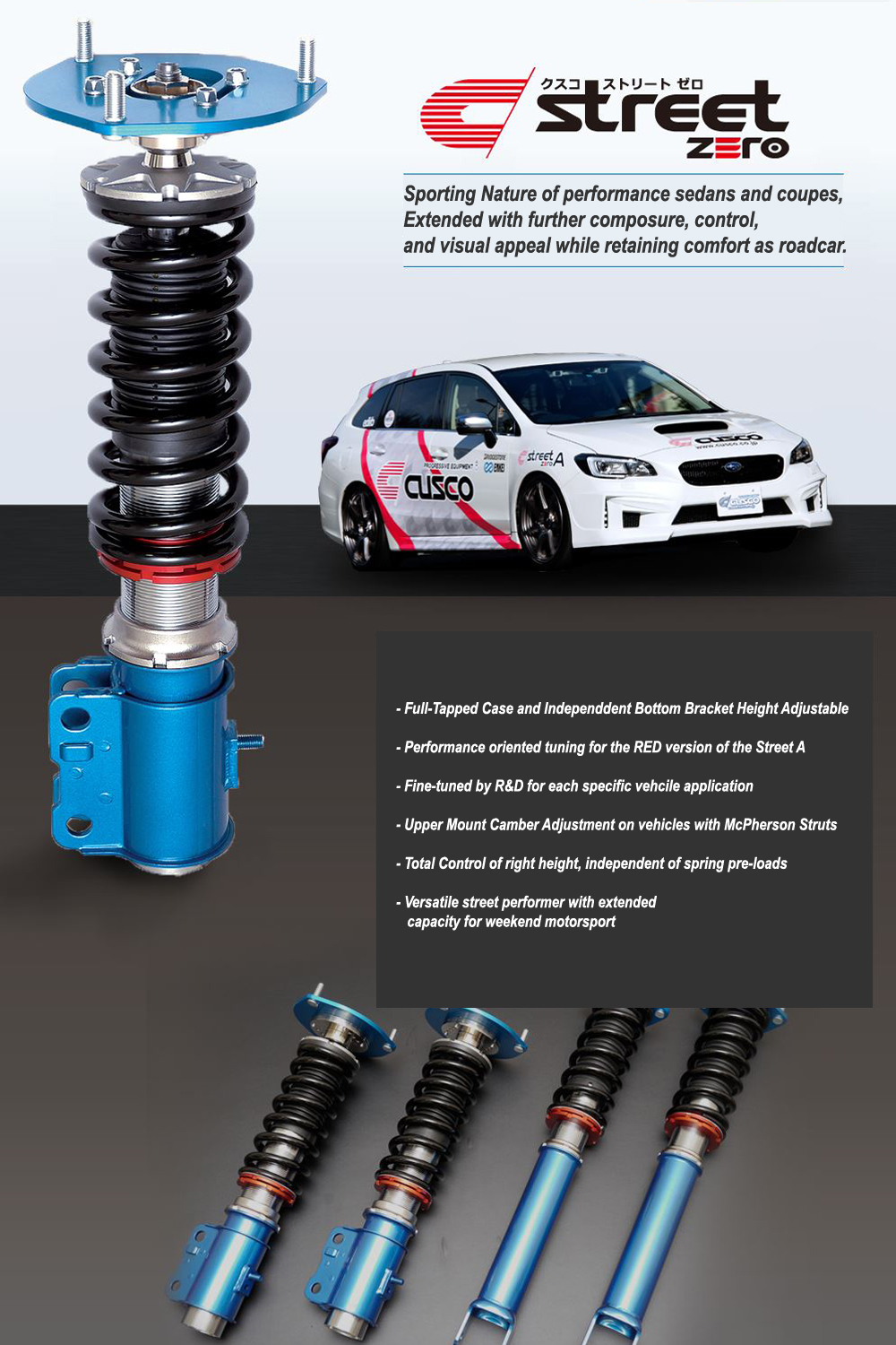 Cusco Street Zero Coilovers