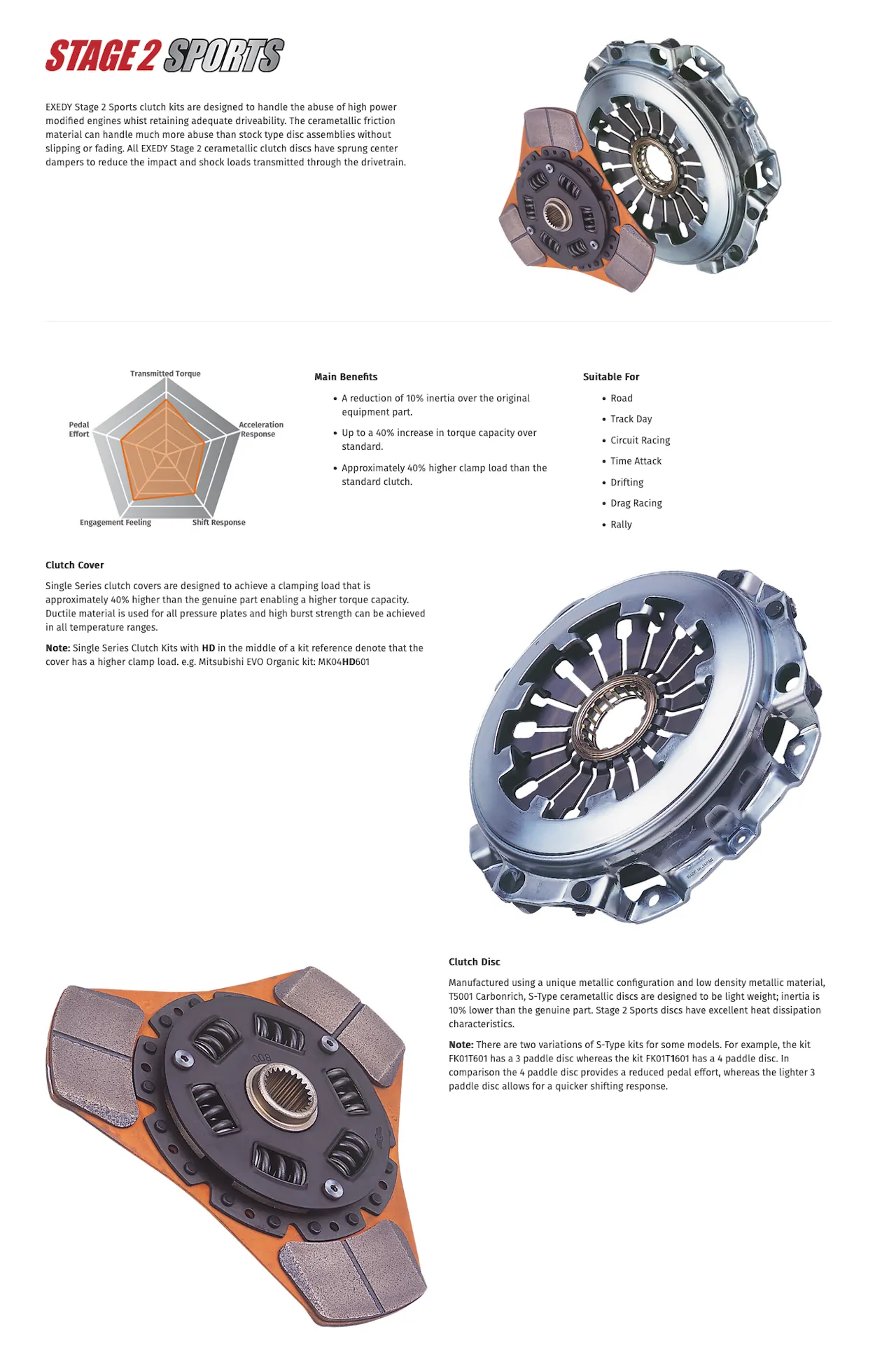 Exedy Stage 2 Sports